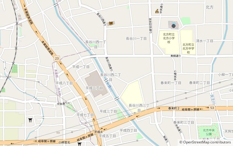 Kitagata location map