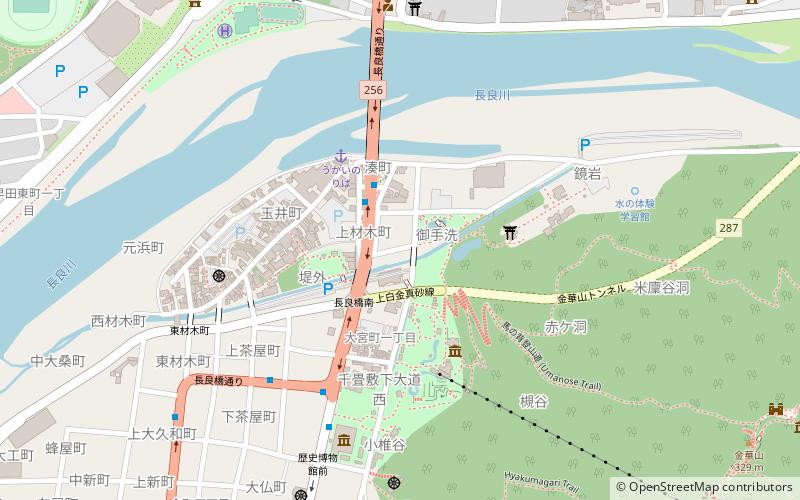 Gifu Gokoku Shrine location map