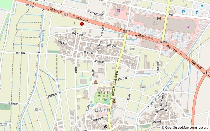 Hiezu location map