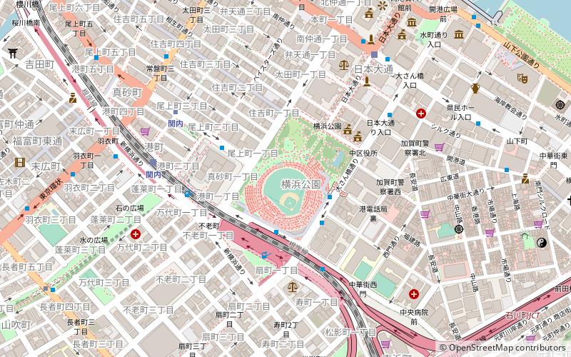 Yokohama Park location map