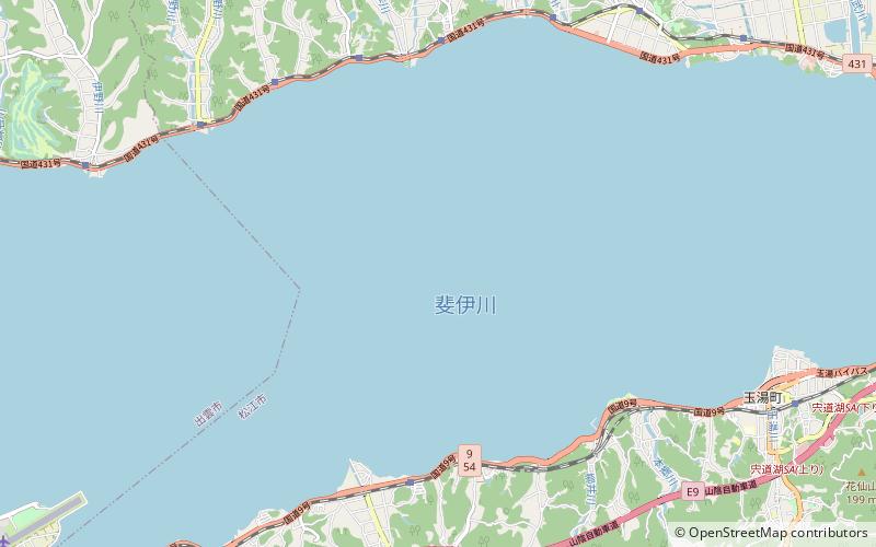 Lac Shinji location map