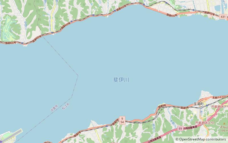 Lago Shinji location map