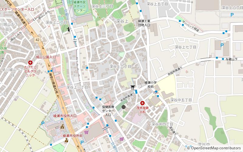 Ayase location map