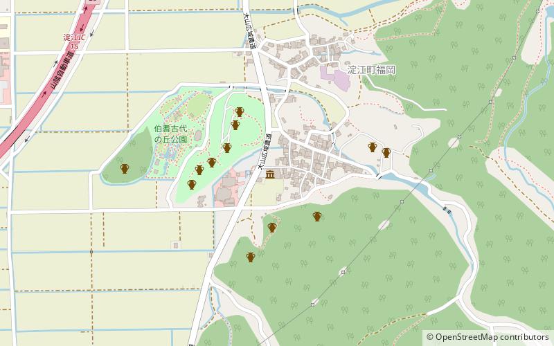 Kamiyodo Hakuhō-no-Oka Exhibition Hall location map