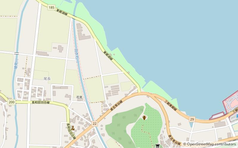 Lake Tōgō location map