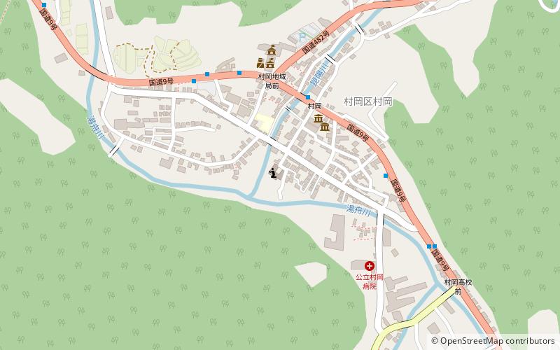Hōun-ji location map