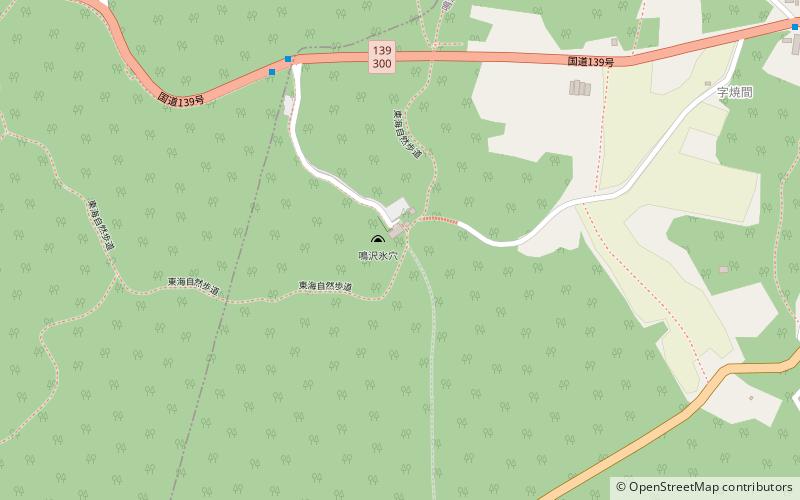 Narusawa-hyōketsu location map