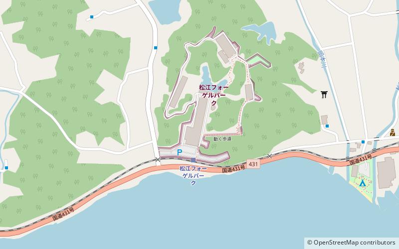 Matsue Vogel Park location map