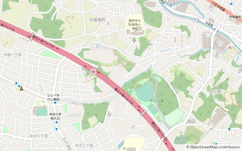 Asahi-ku location map