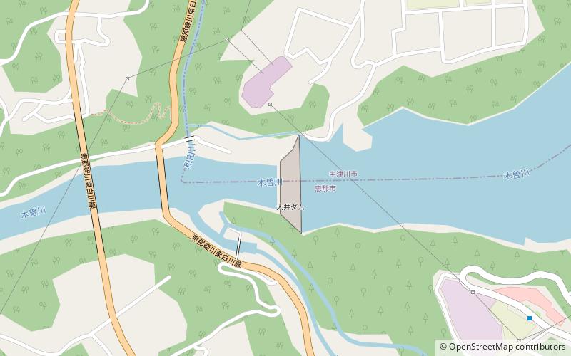 Ōi Dam location map