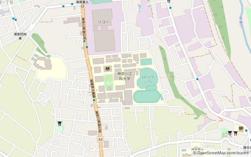 Kanagawa Institute of Technology location map