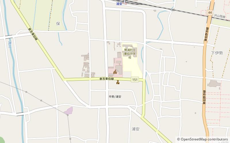 Kotoura location map