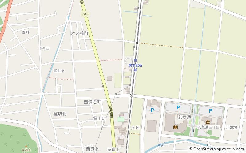 Wakakusa jie gu yuan location map