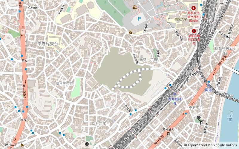 Kagetsu-en Velodrome location map