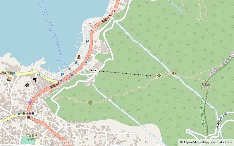 Tenjō-Yama Park Mt. Kachi Kachi Ropeway location map