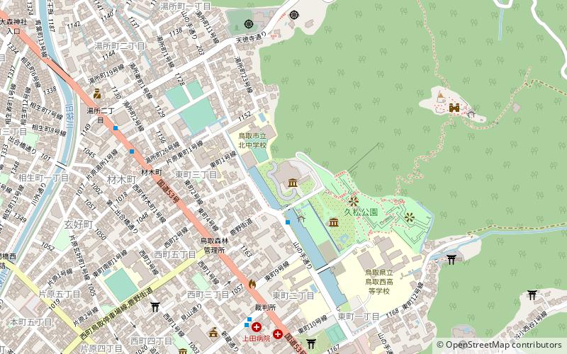 Tottori Prefectural Museum location map