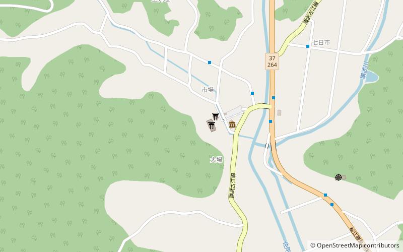 Sada-jinja location map