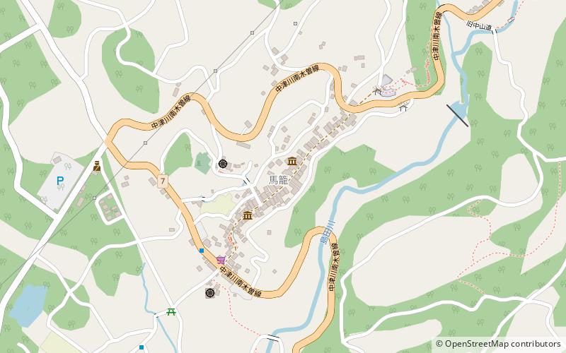 Tōson Memorial Museum location map