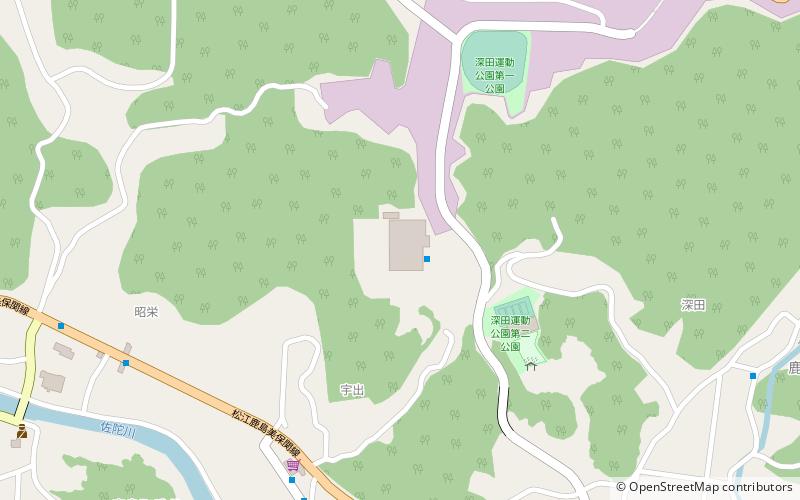 kashima general gymnasium matsue location map