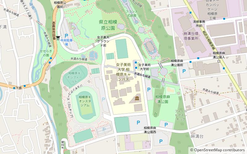 Joshibi University of Art and Design location map