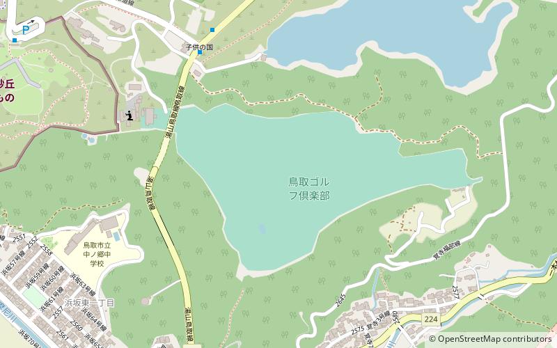niao qugorufu ju le bu tottori location map