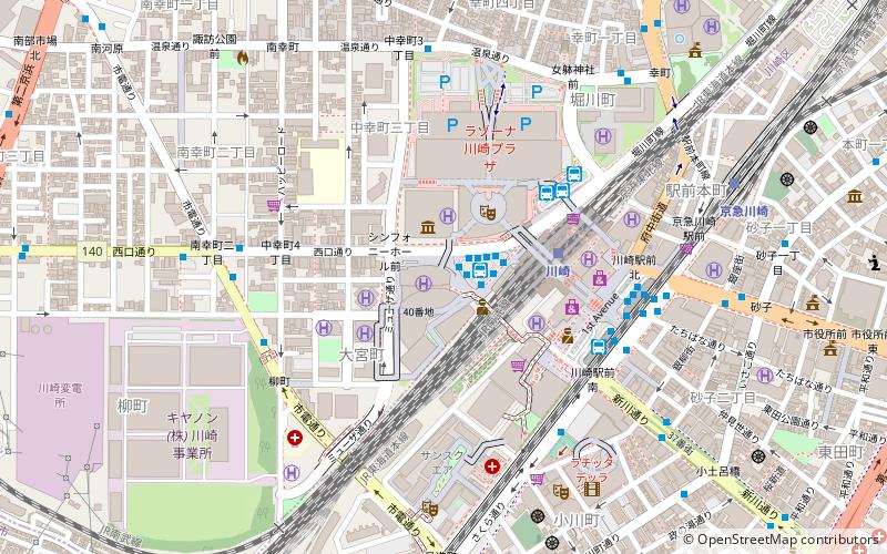 Muza Kawasaki Symphony Hall location map