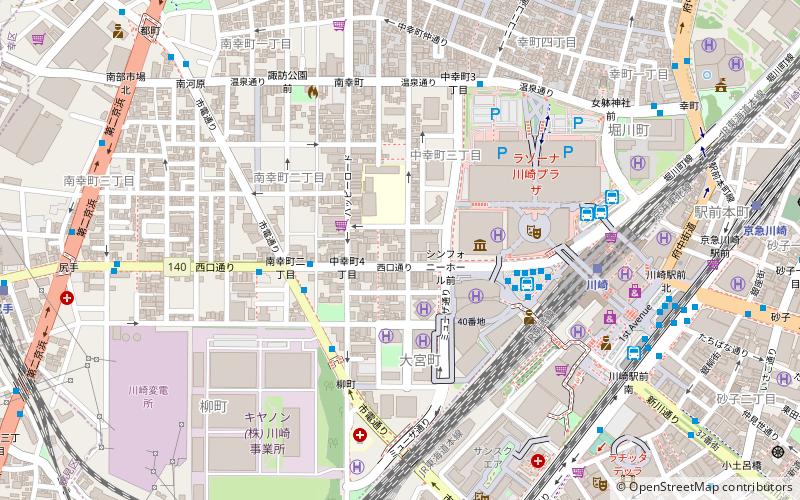 Toshiba Science Institute location map
