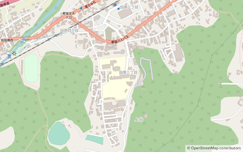 Tsuru University location map