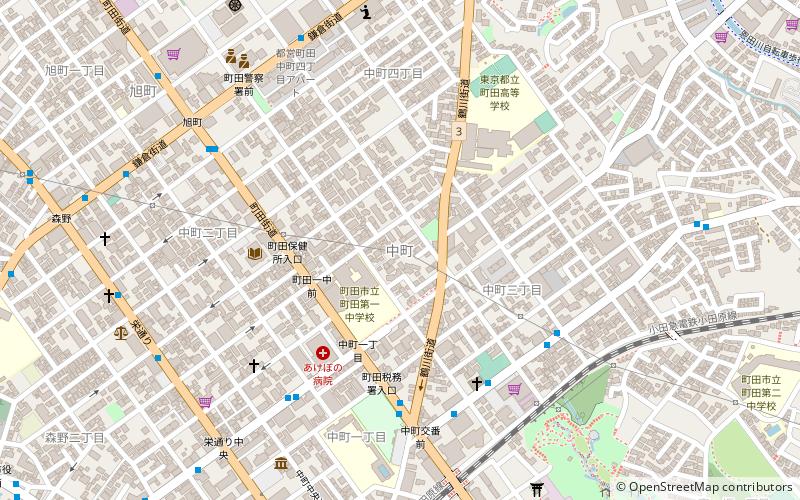 Nakamachi location map