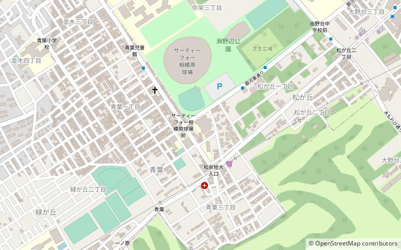 izumi junior college sagamihara location map