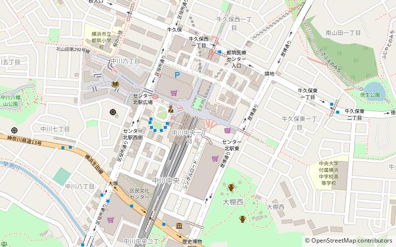 yotsubako jokohama location map