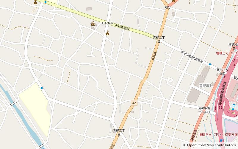 Fujikawa location map