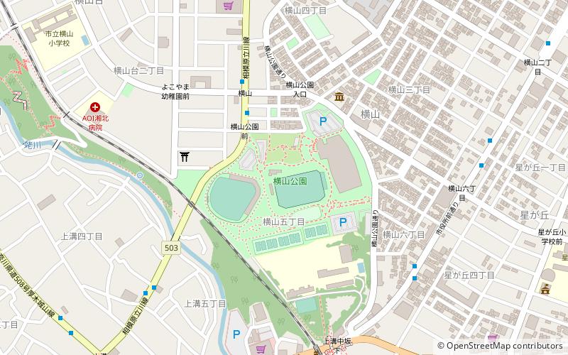 heng shan gong yuan sagamihara location map