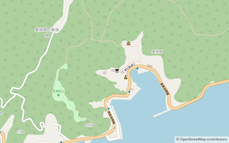 Miho Shrine location map