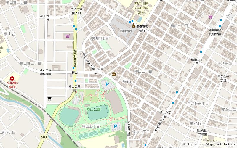guangto luno mei shu guan sagamihara location map