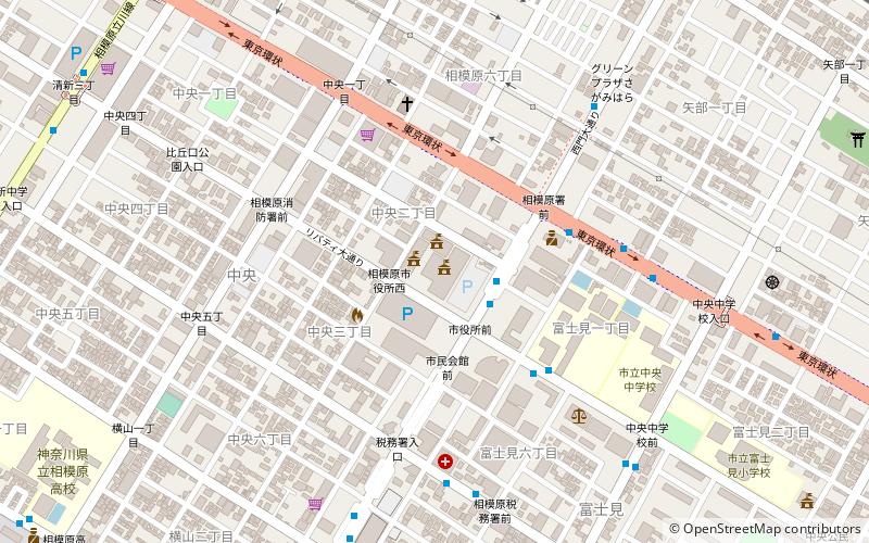 Sagamihara City location map