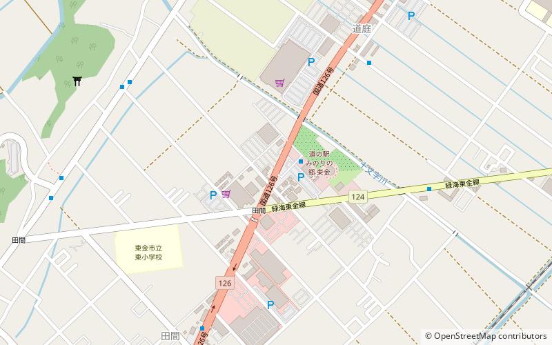 Tōgane location map