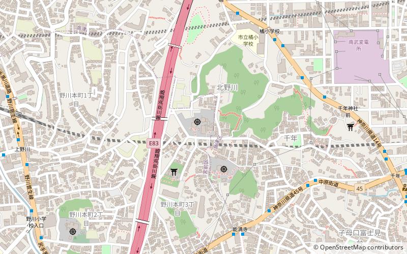 Tachibana Kanga site location map