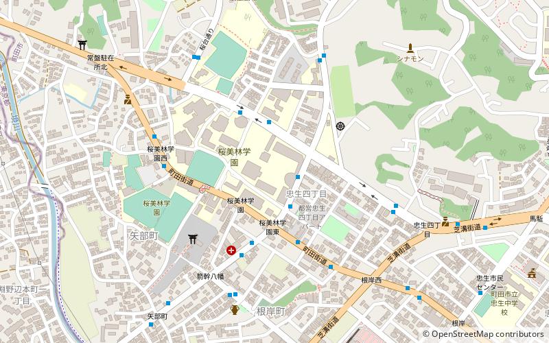 J. F. Oberlin University location map