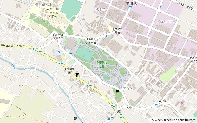 xiang mo yuan bei gong yuan sagamihara location map