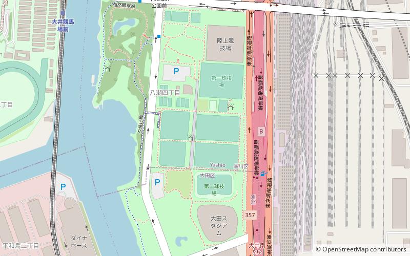 Ōi Futō Chūō Kaihin Park location map