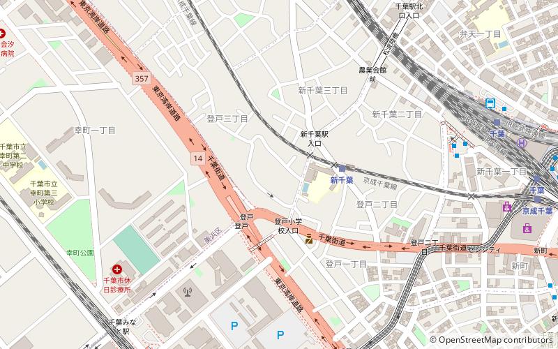 Towatari Shrine location map
