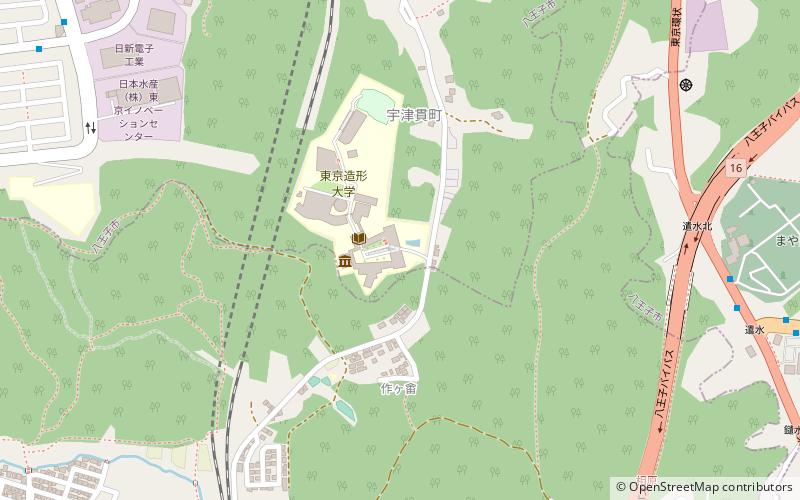 Tokyo Zokei University location map