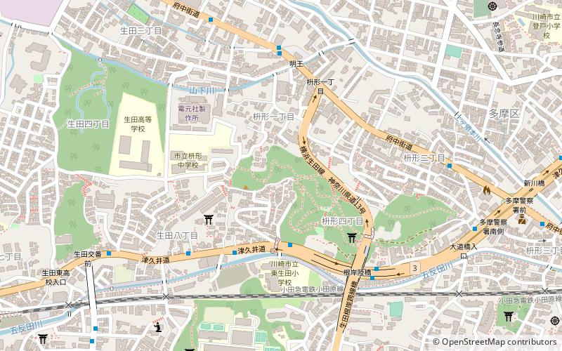 Tama-ku location map