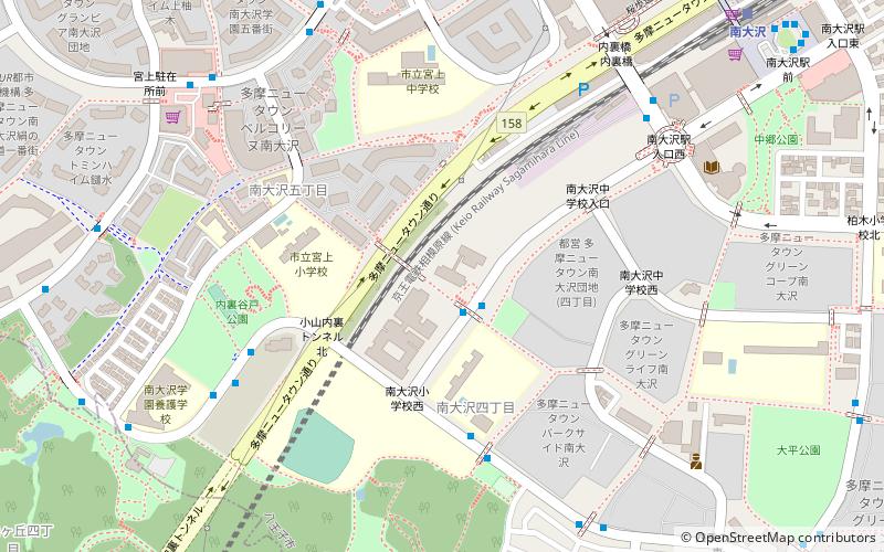 Yamazaki Gakuen University location map