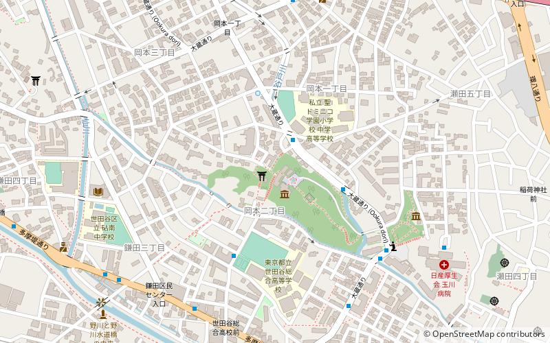Seikadōbunko-Kunstmuseum location map