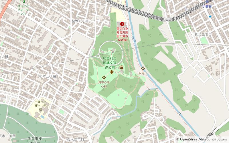 Kasori Shell Mound location map