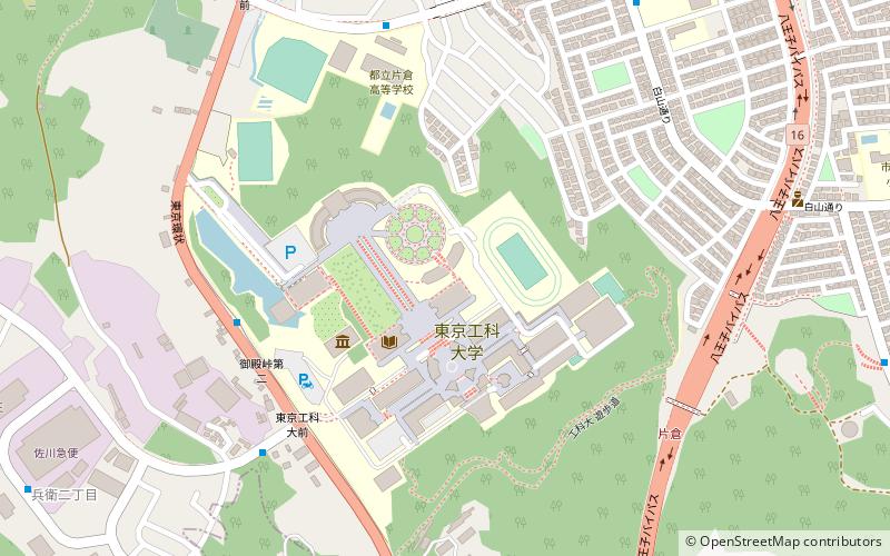 Tokyo University of Technology location map