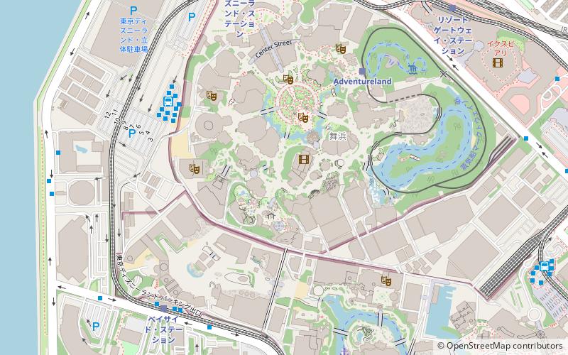 Pinocchio's Daring Journey location map