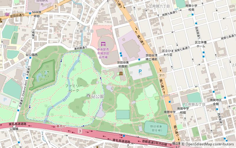 Setagaya Art Museum location map